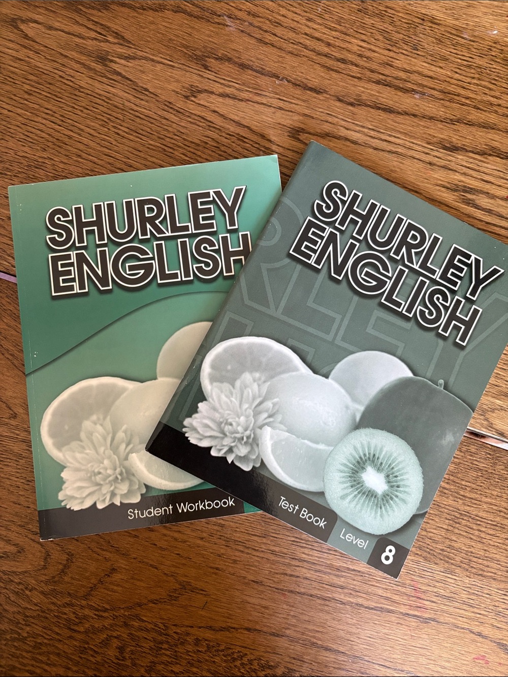 NEW Shurley English-Level 8 Student Workbook + Test Book